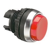 Кнопка с пружинным возвратом ∅ 22,3 - Osmoz - для комплектации - выступающая - без подсветки - IP 66 - красный | код 023821 |  Legrand